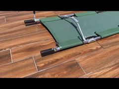 Barella di soccorso pieghevole a quattro sezioni di alta qualità con borsa