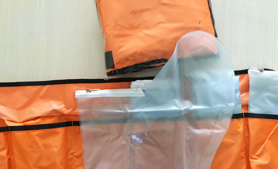 Primo soccorso kit splinte d'aria spuma di plastica gonfiabile con mano polso gomito mezzo braccio