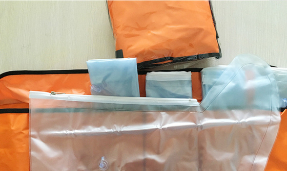 Un buon prezzo. Funzione gonfiabile della barella di salvataggio del canestro di emergenza medica dell'acqua multi per acquatico in linea