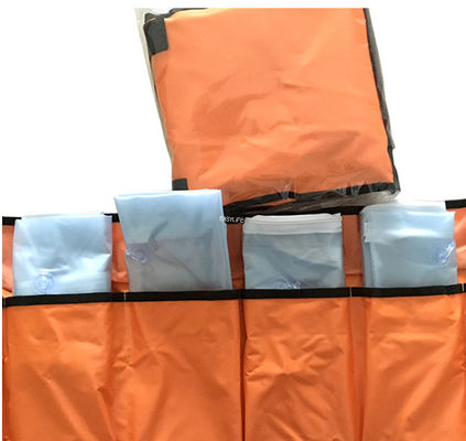 Kit di spine a aria gonfiabile di primo soccorso Spine di plastica con mano gomito/metà del braccio