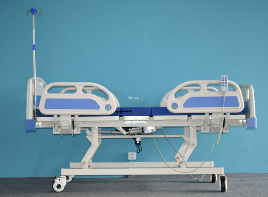 3Funzione Letto ospedaliero manuale con fianchi pieghevoli ABS