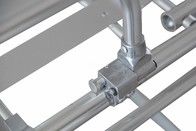 40 kg Ambulanza Portafogli pieghevoli altezza regolabile schiena carico automatico