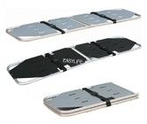 Stretcher pieghevole in lega di alluminio per emergenza con cintura di sicurezza