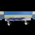 2150 mm 750 mm Letto medico ospedaliero 3 manovelle elettriche