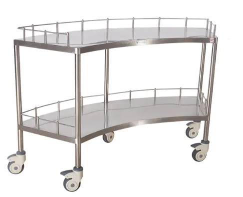 Un buon prezzo. Carrello di apparecchiature a forma di ventilatore per ospedali Carrello di carrello medico per ospedali 1400MM 45CM in linea