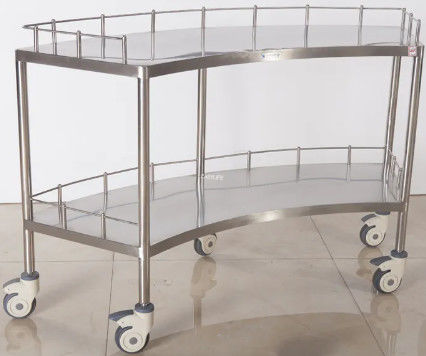 Carrello di apparecchiature a forma di ventilatore per ospedali Carrello di carrello medico per ospedali 1400MM 45CM