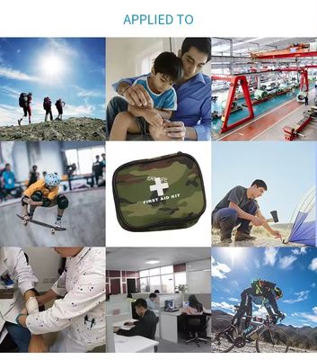 Camuffamento Kit di primo soccorso di grande capacità Kit di sopravvivenza selvaggia Kit di salvataggio all'aperto Kit medico paramedico