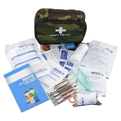 Camuffamento Kit di primo soccorso di grande capacità Kit di sopravvivenza selvaggia Kit di salvataggio all'aperto Kit medico paramedico