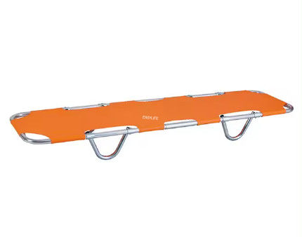 Stretcher pieghevole in lega di alluminio forniture mediche di emergenza Stretcher non pieghevole 187cm 18 Cm