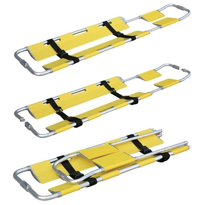 Un buon prezzo. Stretcher a scoop pieghevole in fibra di carbonio di classe I con immobilizzatore della testa / primo soccorso a scoop pieghevole PE in linea