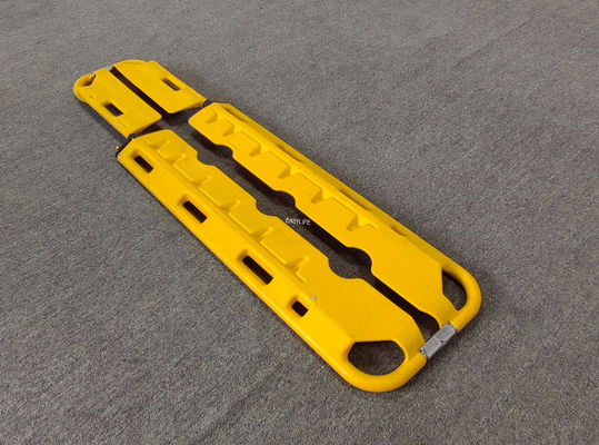 Primo soccorso ripiegabile Stretcher in plastica a raggi X distaccabile a tre marce