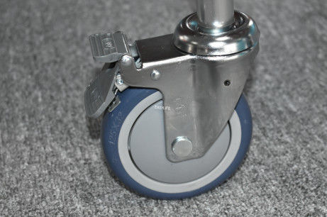 Camionetto di soccorso per ambulanza a bassa posizione, in lega di alluminio, pieghevole a bordo largo