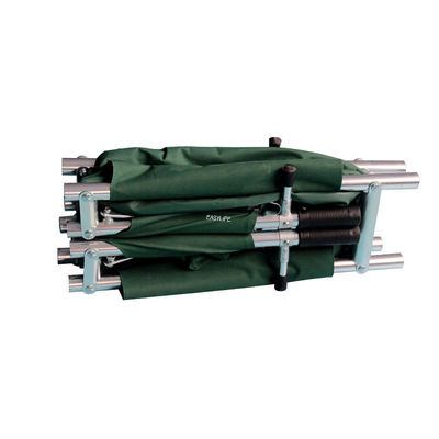 Barella di soccorso pieghevole a quattro sezioni di alta qualità con borsa