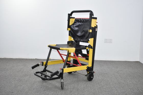 Leggio di alluminio tipo manuale da strisciatore di scale pieghevole leggero per il trasferimento di pazienti ospedalieri