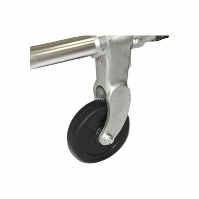 Due ruote Due gambe di supporto Quattro pieghevole Stretcher Trolley 1200D Camouflage Oxford cuoio