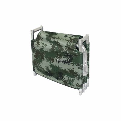 Due ruote Due gambe di supporto Quattro pieghevole Stretcher Trolley 1200D Camouflage Oxford cuoio