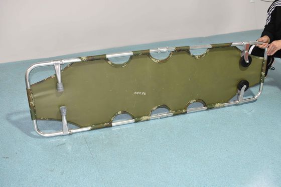 Ruote di piccola dimensione di emergenza di 46CM dell'evacuazione del carrello paziente conveniente della barella