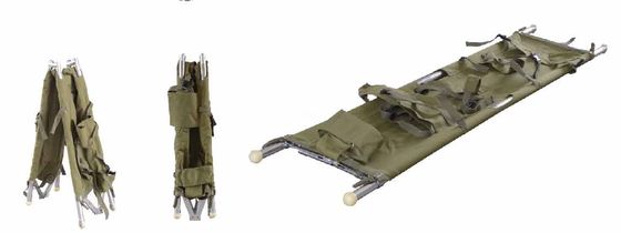 Barelle medica 200 x 46 x 16cm di piegatura della lega di alluminio per l'ambulanza 9 chilogrammi