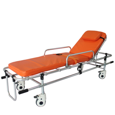 Un buon prezzo. Barella di volta dell'ambulanza di 190 x di 55 x di 50cm 80 gradi per il pronto soccorso di trasferimento paziente in linea