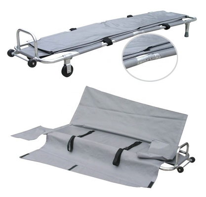 Un buon prezzo. Barella piegante di salvataggio con i sacchi per cadaveri fisso 220 x 55 x 15 cm 95cm in linea
