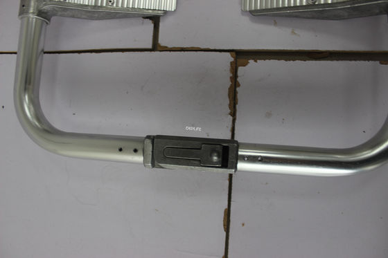 Barella pieghevole del mestolo dell'ambulanza blu di 210cm 44cm con le cinghie manuali