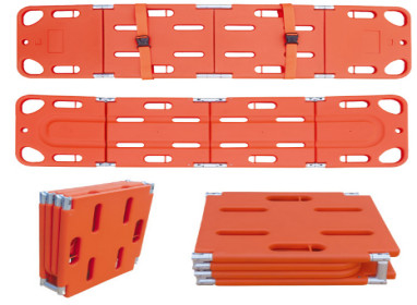 Un buon prezzo. 1.91M Foldable Spine Board, barella di plastica di salvataggio del fuoco, bordo di nuoto della spina dorsale di piegatura della barella di salvataggio in linea