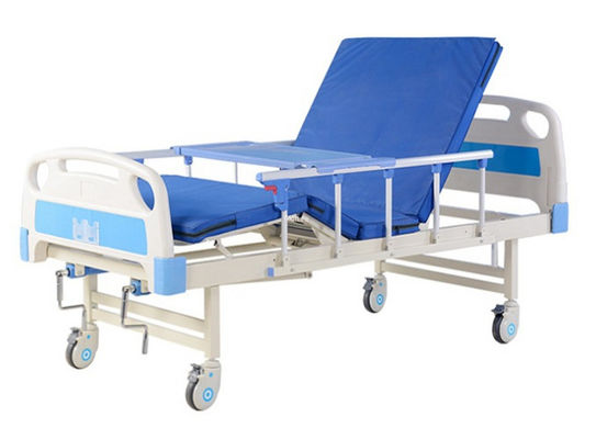 Fowler manuale d'agitazione Bed Aluminum Alloy dell'ospedale manuale dell'ascensore di 86.6in 95 cm singolo