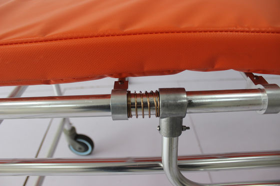 Carrello non magnetico in lega di alluminio con carrello per trasferimento paziente in barella per ospedale da 190 cm e 21 pollici