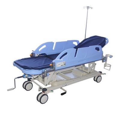 Carrello paziente piegante medico 560MM della barella dell'ospedale del letto di emergenza di trasferimento dell'ambulanza regolabile 30CM