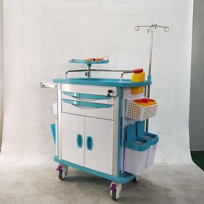 Attrezzatura durevole 520MM del carrello dell'attrezzatura medica da emergenza del carretto di arresto
