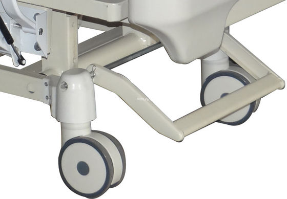 Letto di ospedale elettrico pieno di 215MM con il materasso premio della schiuma e rotaie piene