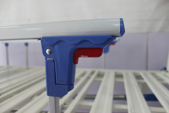 Lega di alluminio manuale dei letti di ospedale 250kg di 220CM con il Fowler Bed dei semi del materasso