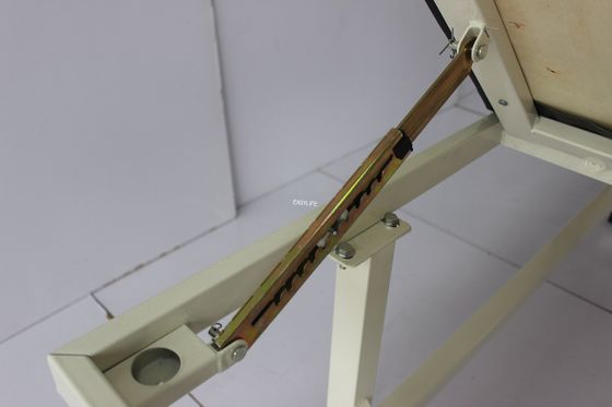 Letti medici dell'esame di Gynae della lega di alluminio che sollevano manualmente