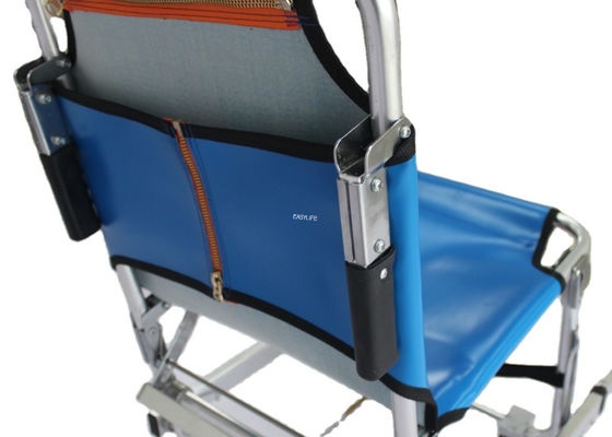 sedie a rotelle di 35in per le scale che salgono il trasferimento paziente blu ISO9001 di punti