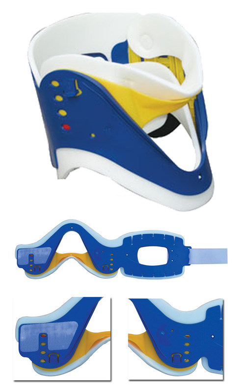 Posizione di trazione cervicale regolabile Spina dorsale corretta fissata per adulti Bambini attrezzature di protezione sportiva collo braccia collo