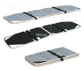 185cm X 50cm Alto resistenza Leggio di alluminio Pieghevole Stretcher Ospedale di salvataggio attrezzature mediche Pieghevole Foldaway Littler