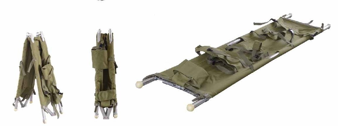 Barelle medica 200 x 46 x 16cm di piegatura della lega di alluminio per l'ambulanza 9 chilogrammi