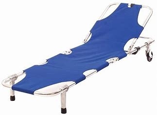 Un buon prezzo. Barella pieghevole portatile leggera di alluminio pieghevole della lega di alluminio della barella pieghevole 4 in linea