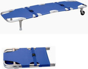 Un buon prezzo. Equipaggiamento di emergenza per ambulanza pieghevole Stretcher Leggio di alluminio per il trasferimento del paziente in linea
