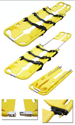 Peso ultra leggero Buono assorbimento degli urti Scala di plastica Stretcher Aspetto sofisticato