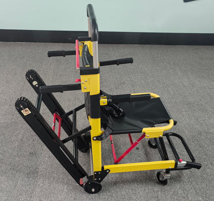 Leggio di alluminio tipo manuale da strisciatore di scale pieghevole leggero per il trasferimento di pazienti ospedalieri