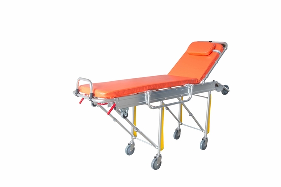 Un buon prezzo. Imbarco automatico regolabile di volta di altezza del carrello 40kg della barella dell'ambulanza di 190 x di 55 X di 92CM in linea
