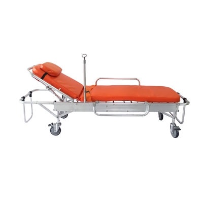 Un buon prezzo. barella portatile dell'ambulanza di piegatura della barella di 50cm 30 gradi per la clinica in linea