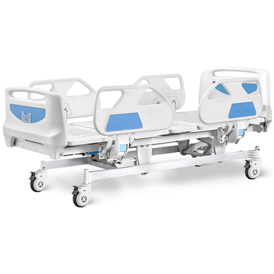 Un buon prezzo. 5 letto di ospedale regolabile di ospedale di funzione di altezza paziente elettrica del letto ICU 1050MM 350lb in linea
