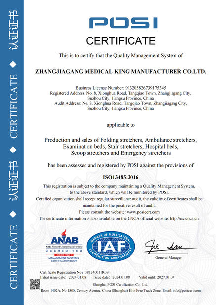 La CINA Easy Life (Suzhou) Co.,LTD. Certificazioni